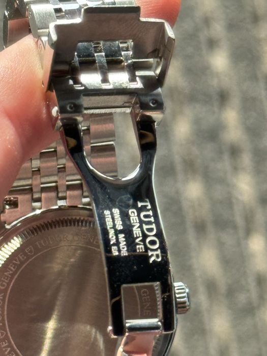 Tudor 1926 srebrny męski zegarek