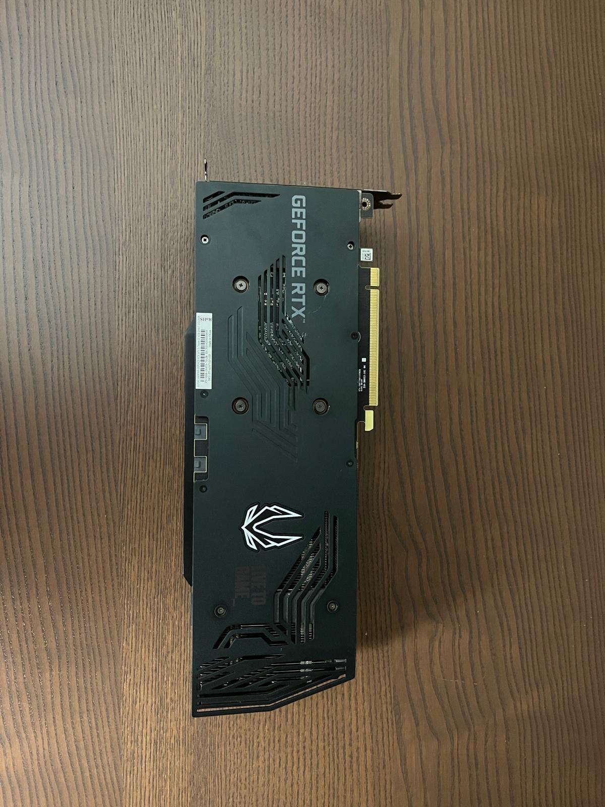 Nvidia RTX 3070 Ti 8GB GDDR6X Zotac Trinity OC