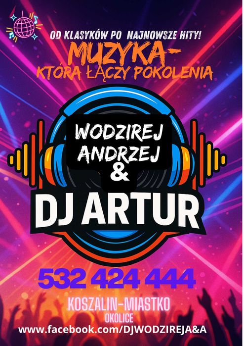 Dj i Wodzirej na Twoją Imprezę!