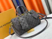LOUIS VUITTON Speedy Bolsa de Mão em Chocolate