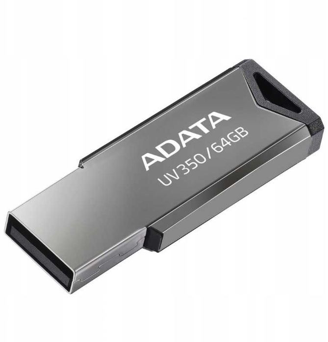 ADATA Pendrive UV350 64GB USB 3.2 Gen1 Metallic