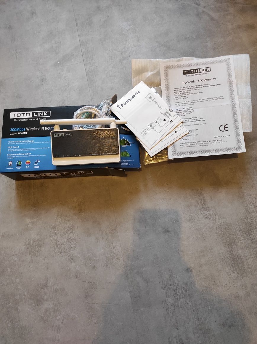 Router totolink N300RT WiFi 300mb/s 4x Lan