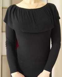 Bluza damska czarna body S