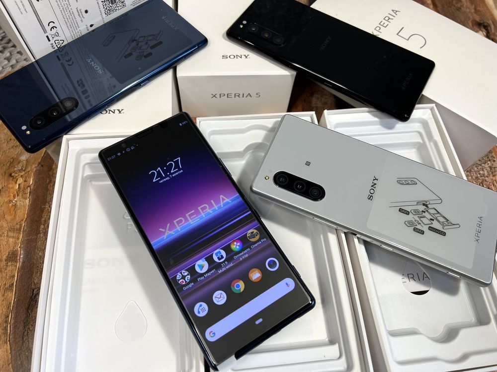 ‼️ +чохол Sony Xperia 5 Укр.мова - Гарантія - Запаковані (є Xperia 1)