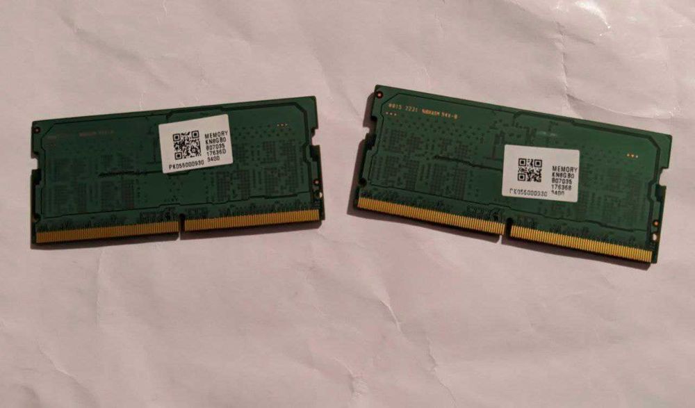 Модуль пам'яті Samsung DDR5 SODIMM 8GB (2шт.)
