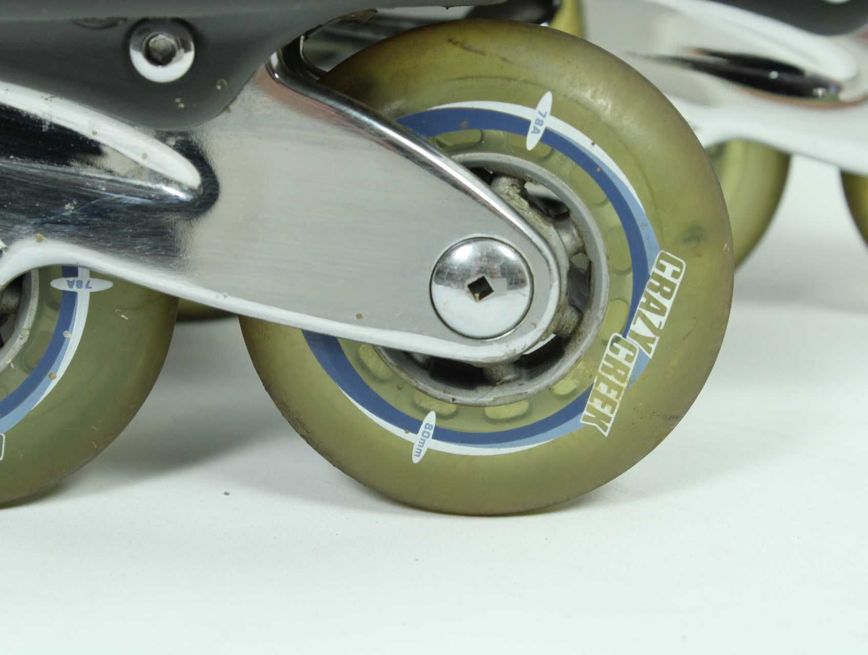 42,5 Rolki K2 TITANIUM Velocity 27,5cm rekreacyjne 80mm ABEC 7