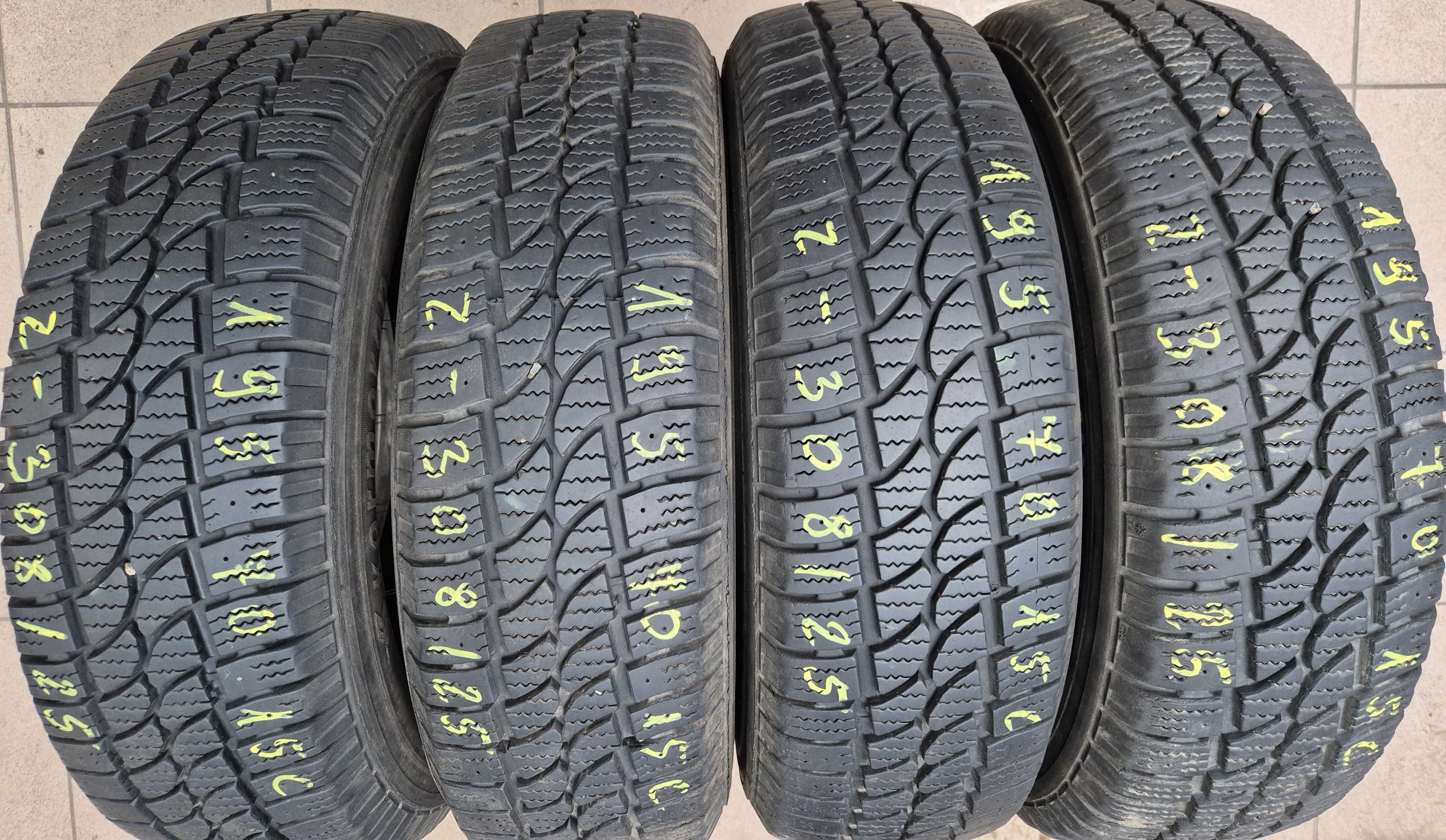 195/70r15C (Z308/25)006 4szt 6/7mm VanPro Winter KORMORAN ZIMOWE