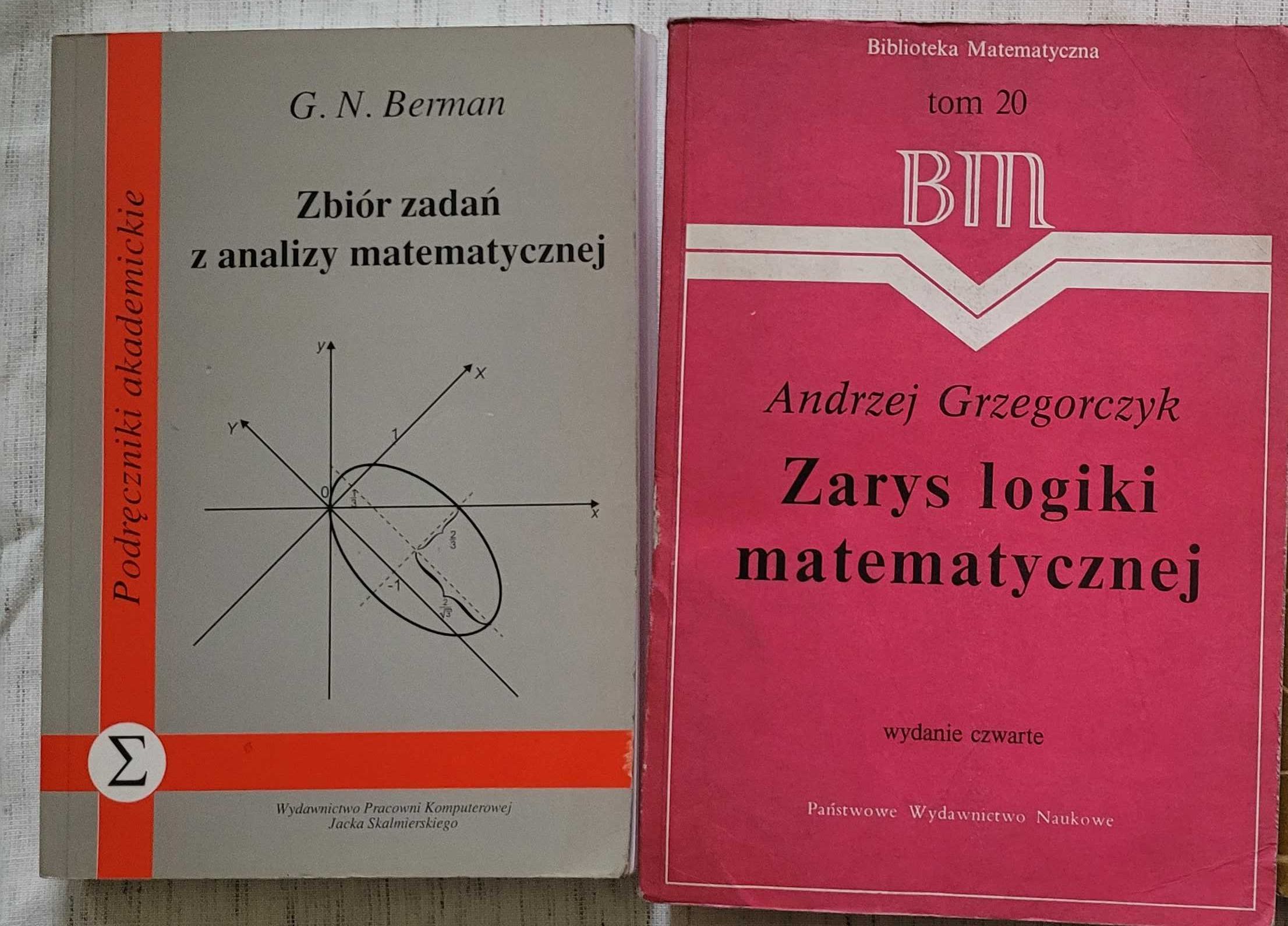 Książki matematyczne - zestaw