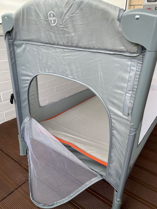 Cama de viagem bebe asalvo + colchão Ecus goli tech