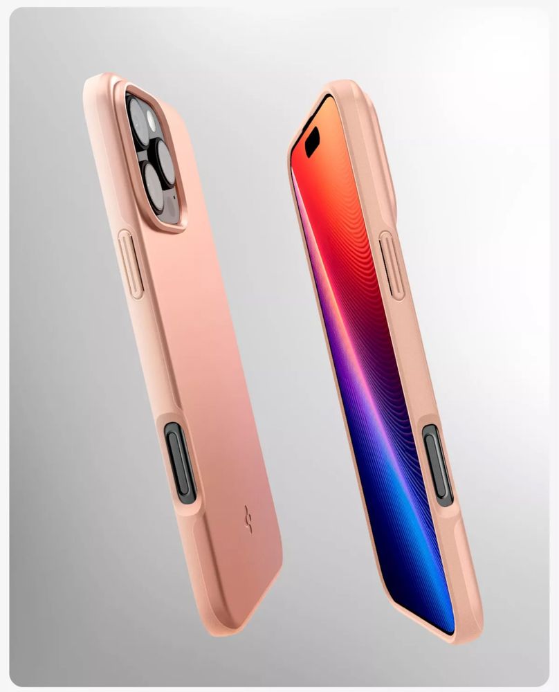 Чохол Spigen THIN FIT MagFit for iPhone 16 Pro Max 6.9" ROSE Titanium