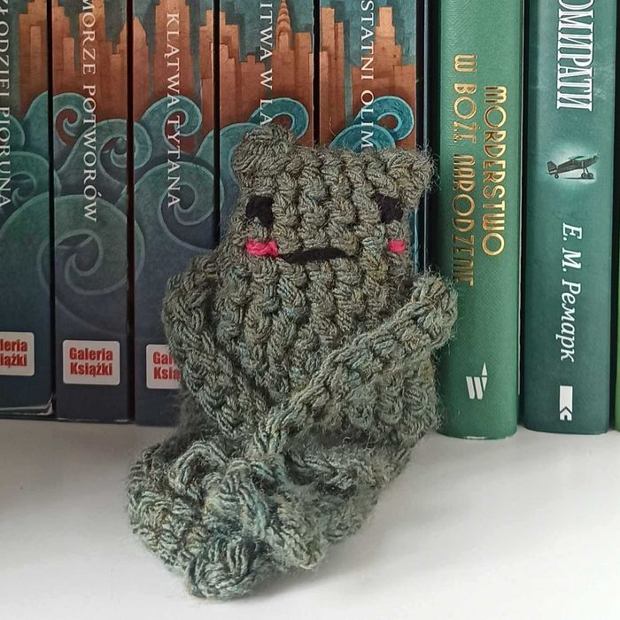 Pluszak żabka safe (bez plastikowych elementów)