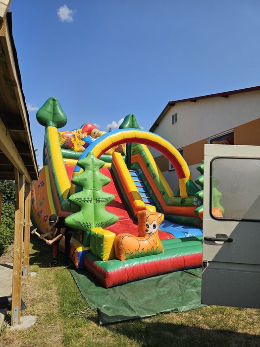 Dmuchańce piana party animacje wata cukrowa eurobungee