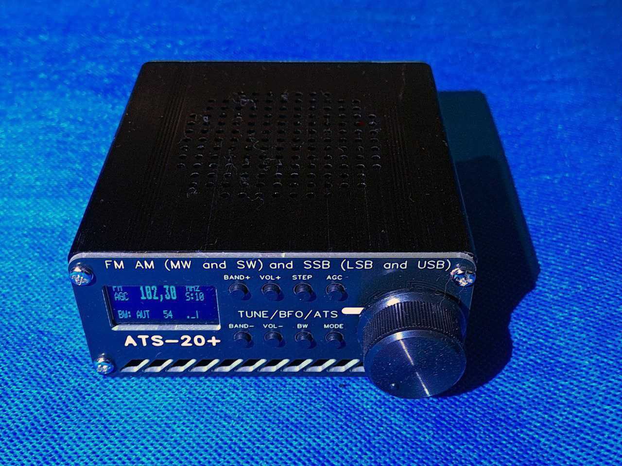 Радиоприемник ATS-20+ AM/FM/SSB(USB/LSB) 150 кГц-30 МГц + 64-108 МГц