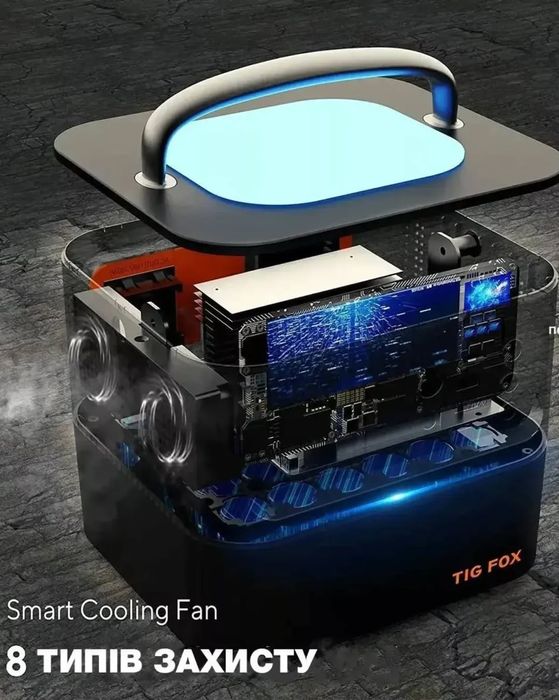 Портативна зарядна станція Tig Fox T500
