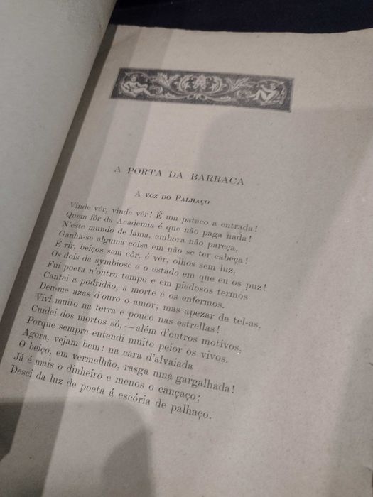 Auto da Rainha Cláudia 1897 Júlio Dantas 1ª Edição