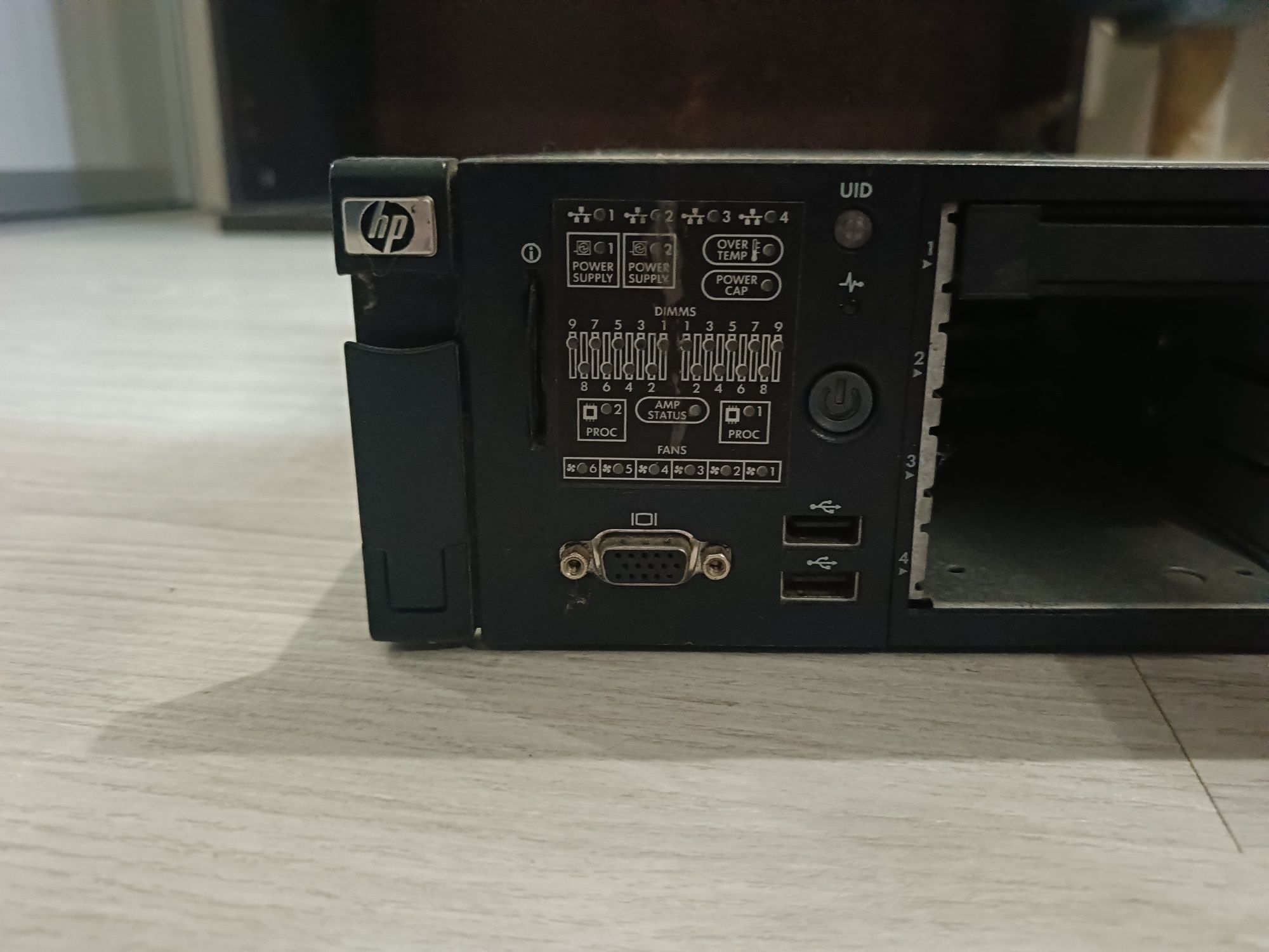 Сервер hp Proliant  dl380 g7
