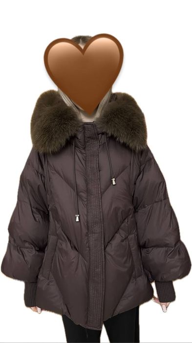 Куртка зимова жіноча оверсайз