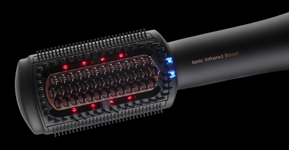 Szczotka prostująca włosy Ionic Infrared Boost Concept VH6040 ELITE