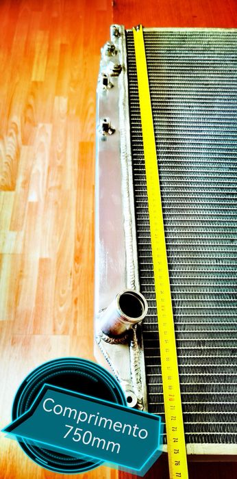 Radiador Toyota Supra JZA80 Turbo 1993 a 1998 Alumínio Performance