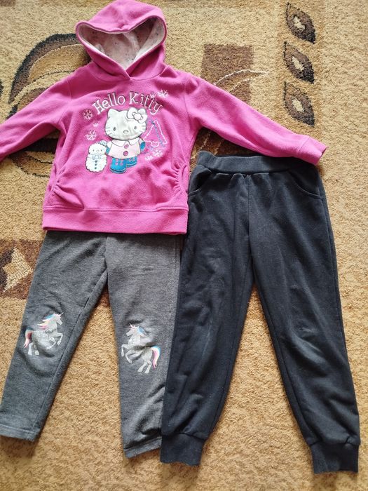 Пакет теплих речей дівчинці 5-6 років, ріст 116-122