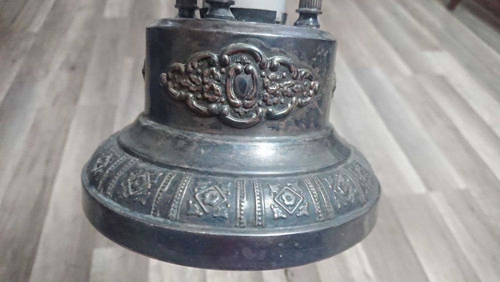 stara kolekcjonerska lampa latarnia sprawna PRL unikat