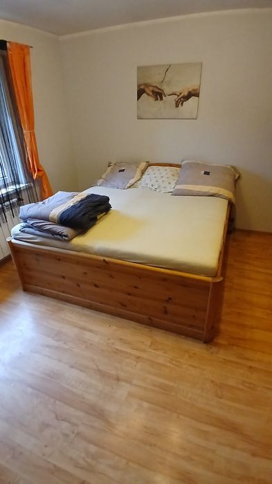 Łóżko sypialniane Sosna 190x200