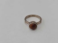 Warmet! Ciekawy srebrny pierścionek damski/ 960/ 3.05 gram/ R14