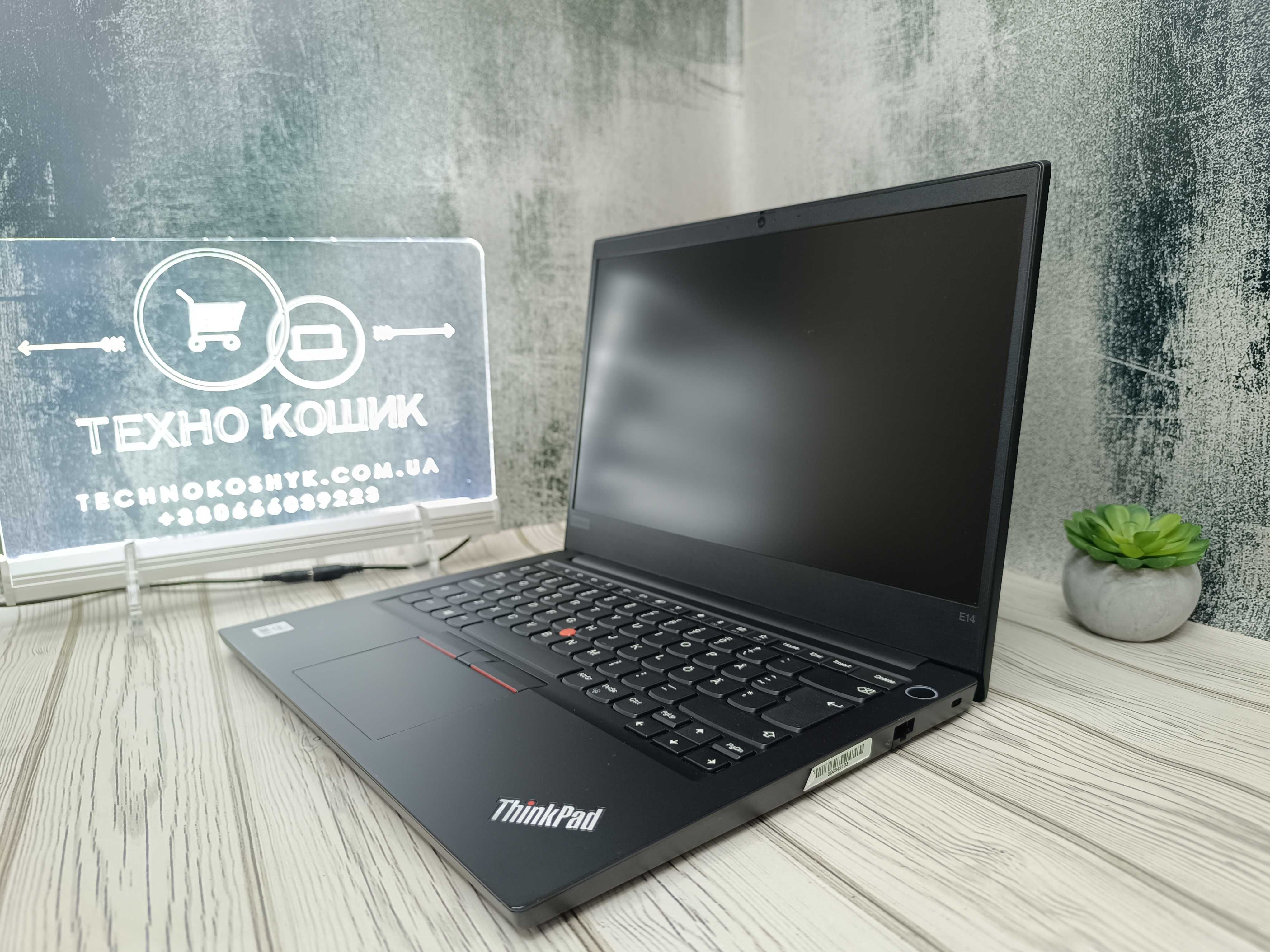 Бізнес-ноутбук Lenovo ThinkPad E14\FHD\i5-10210U\8 GB\SSD 256\ГАРАНТІЯ