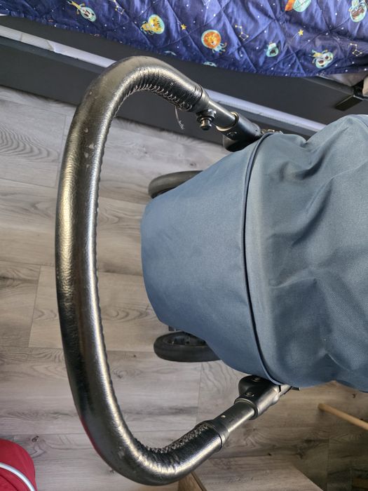 Wózek xlander xa kolor granatowo bordowy