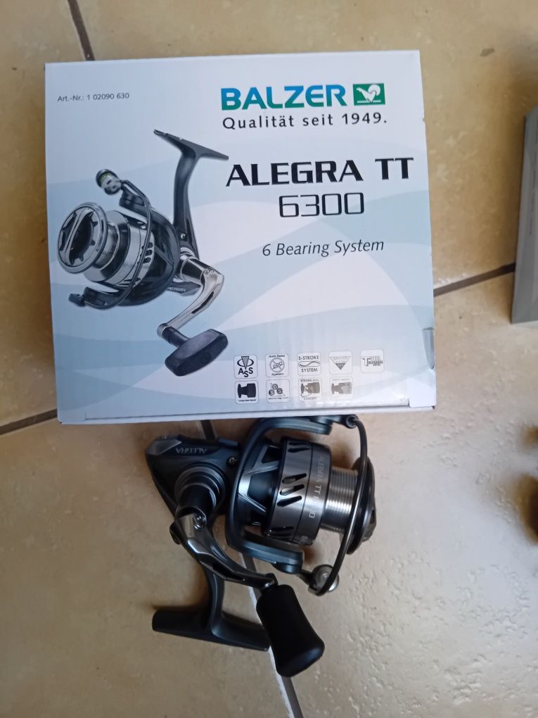 Nowy kołowrotek balzer alegra tt 6300