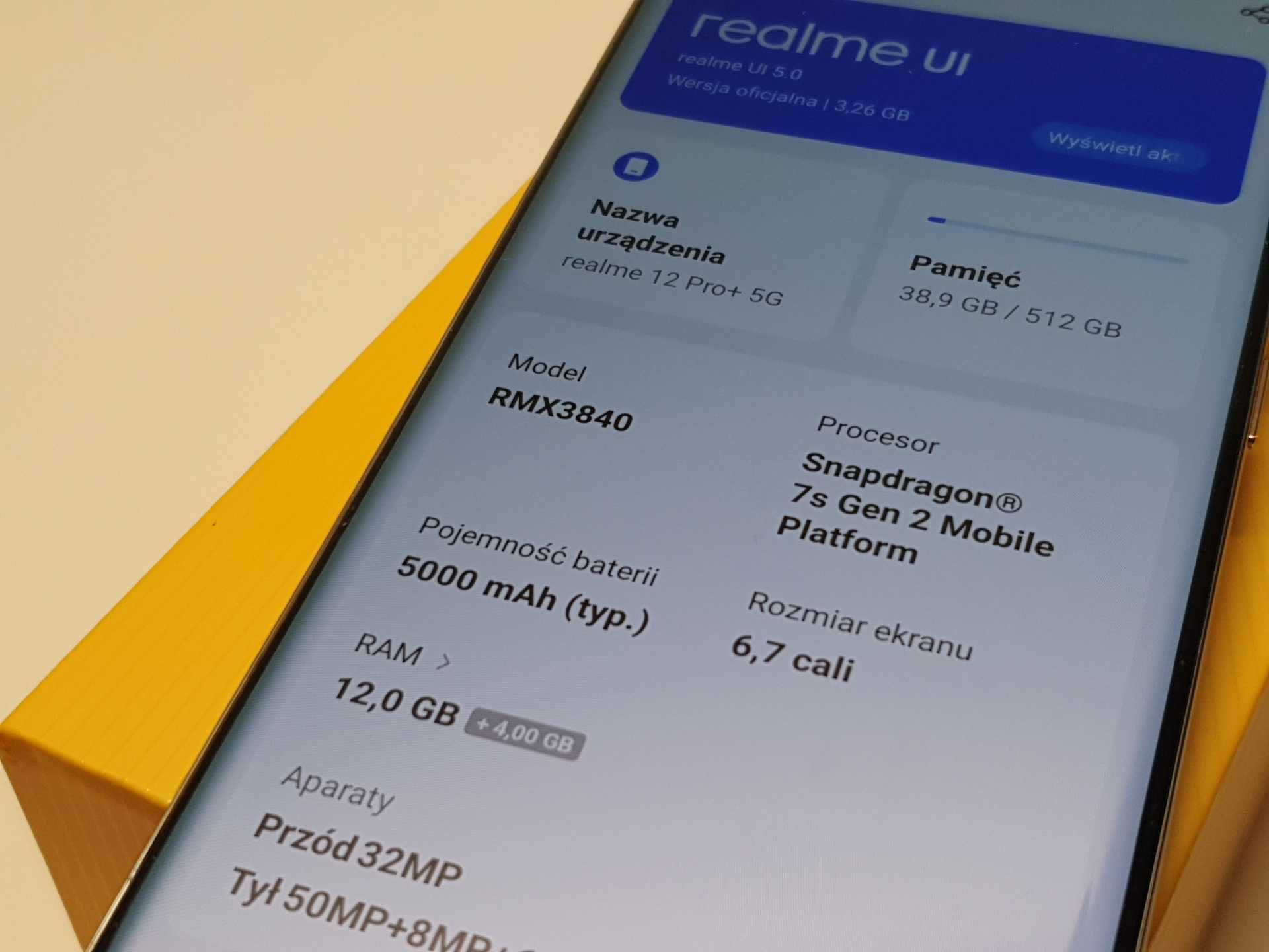 Telefon Realme 12 Pro+ 5G 12GB/512GB Sk