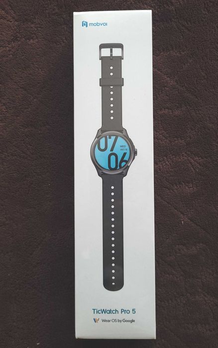 Смарт-годинник TicWatch Pro 5 (factory refurbished),Obsidian/Sandstone