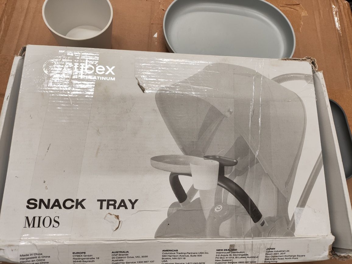 Cybex MIOS Platinum Snack trasy. Tacka Cybex