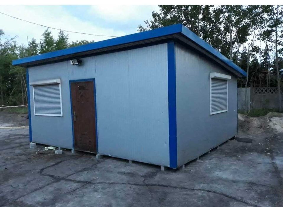 Biuro Magazyn Szatnia z płyty warstwowej 30 m2 domek na działkę