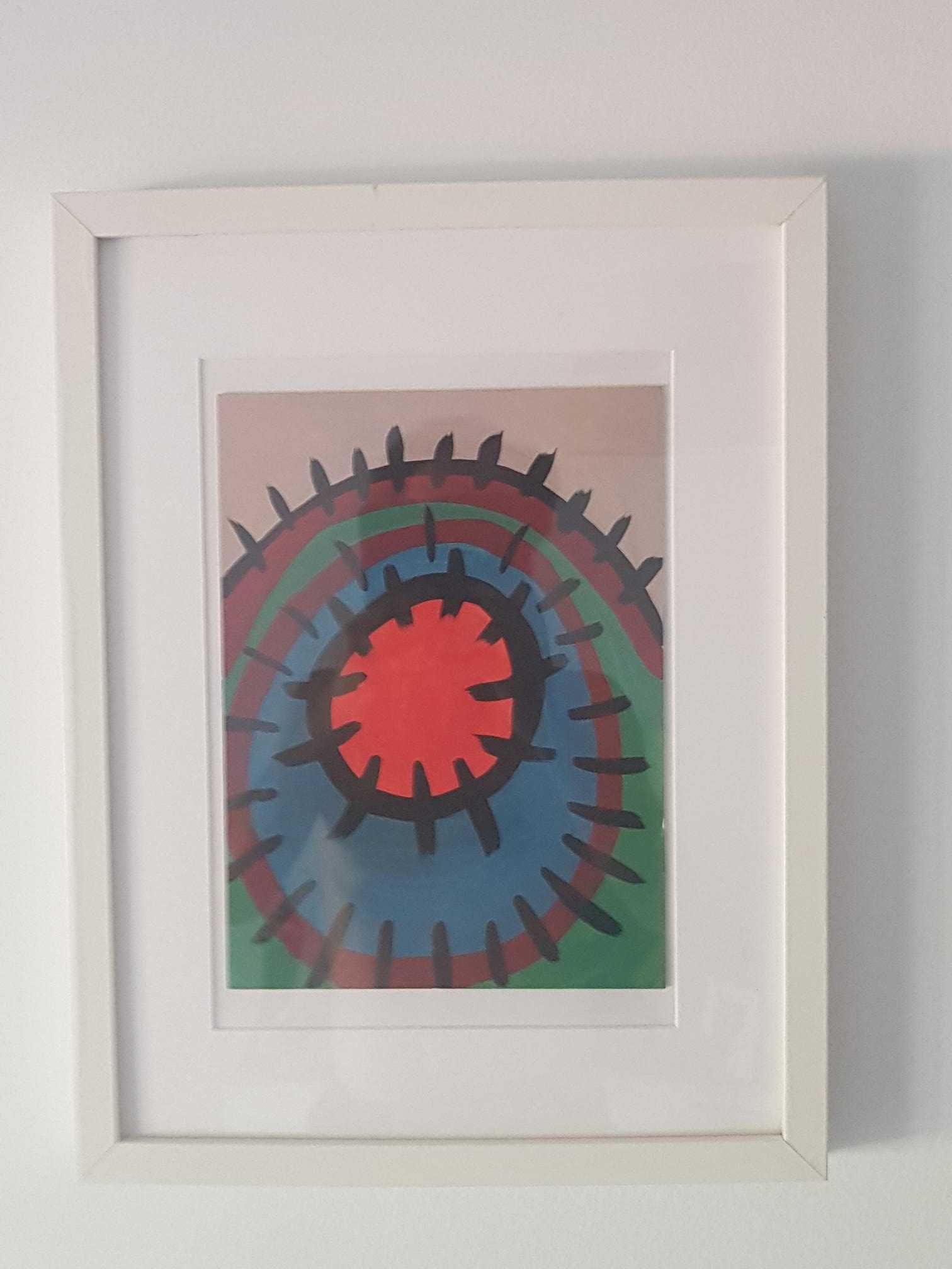 Pintura Caroline Lausun Assinada ORIGINAL
