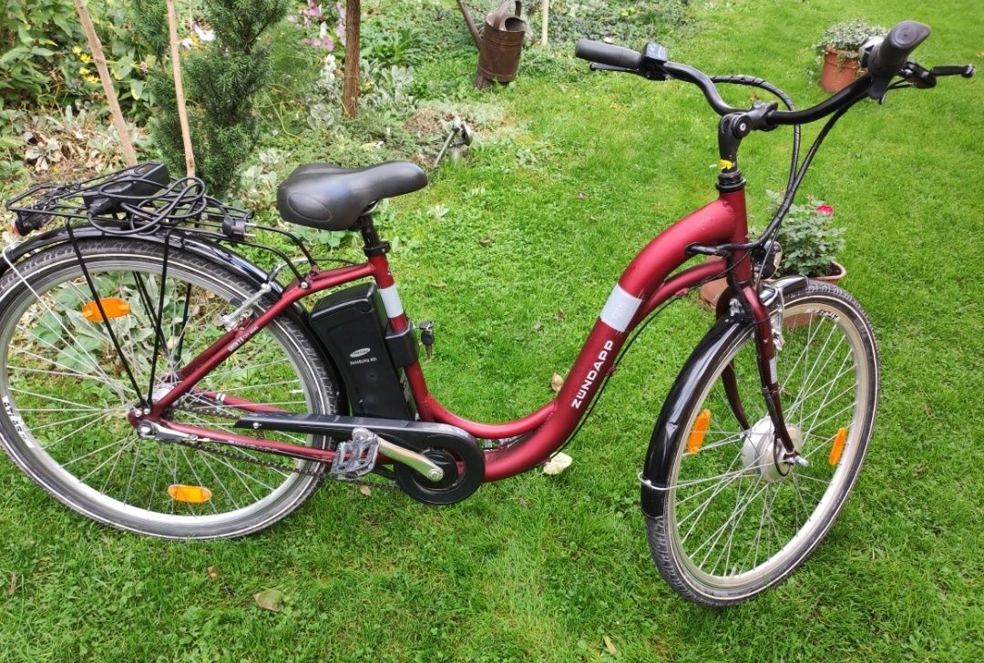 Rower elektryczny damski E-Bike Zündapp koła 28 cali