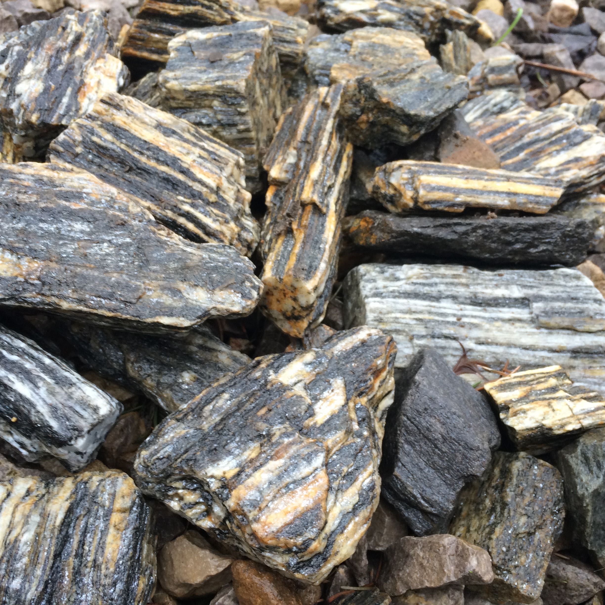 Kamień ogrodowy łupek drzewiasty kora kamienna gnejsowa op. 25kg