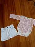 Conjunto Saia e camisola Gap