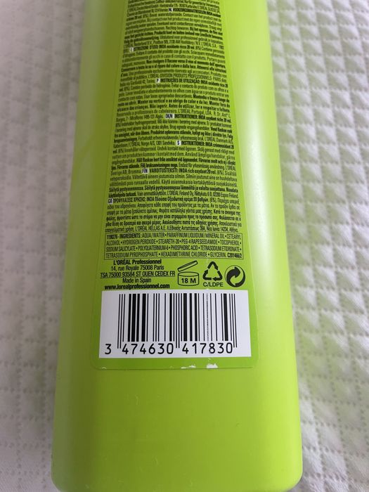 Inoa окислювач 6% loreal professionnel