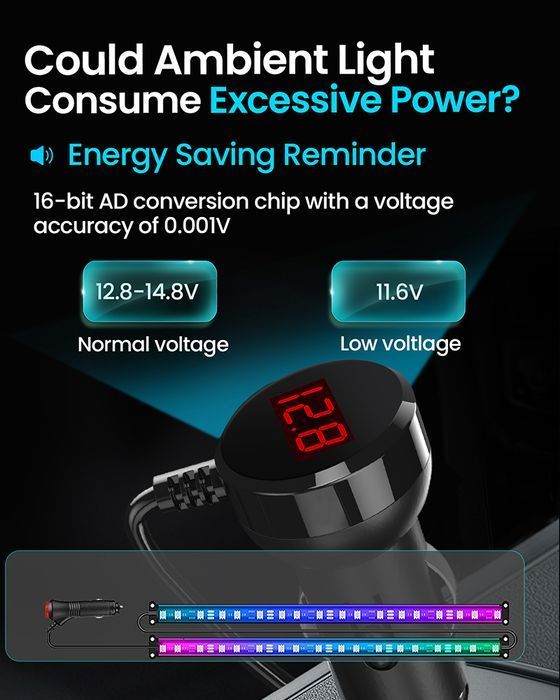 Rozdzielacz gniazda zapalniczki B39-C - 3 gniazda + USB + Typ C -
