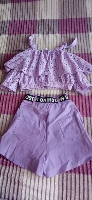 Літній лавандовий костюм