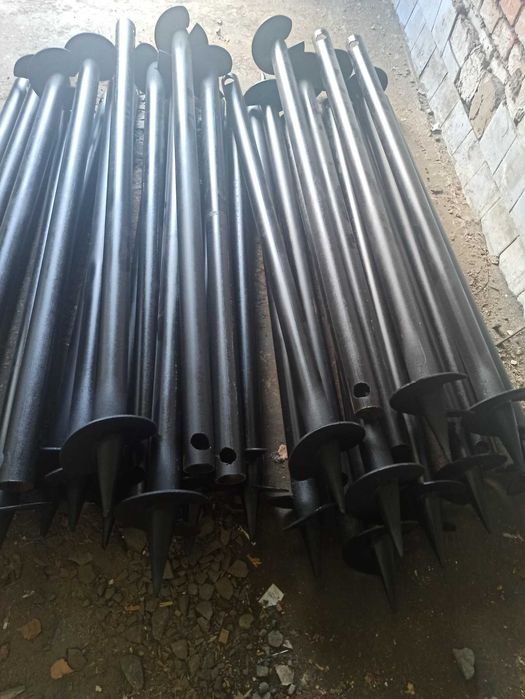 Акція!Геошуруп, гвинтові палі, свайный фундамент, сваї, винтовые сваи