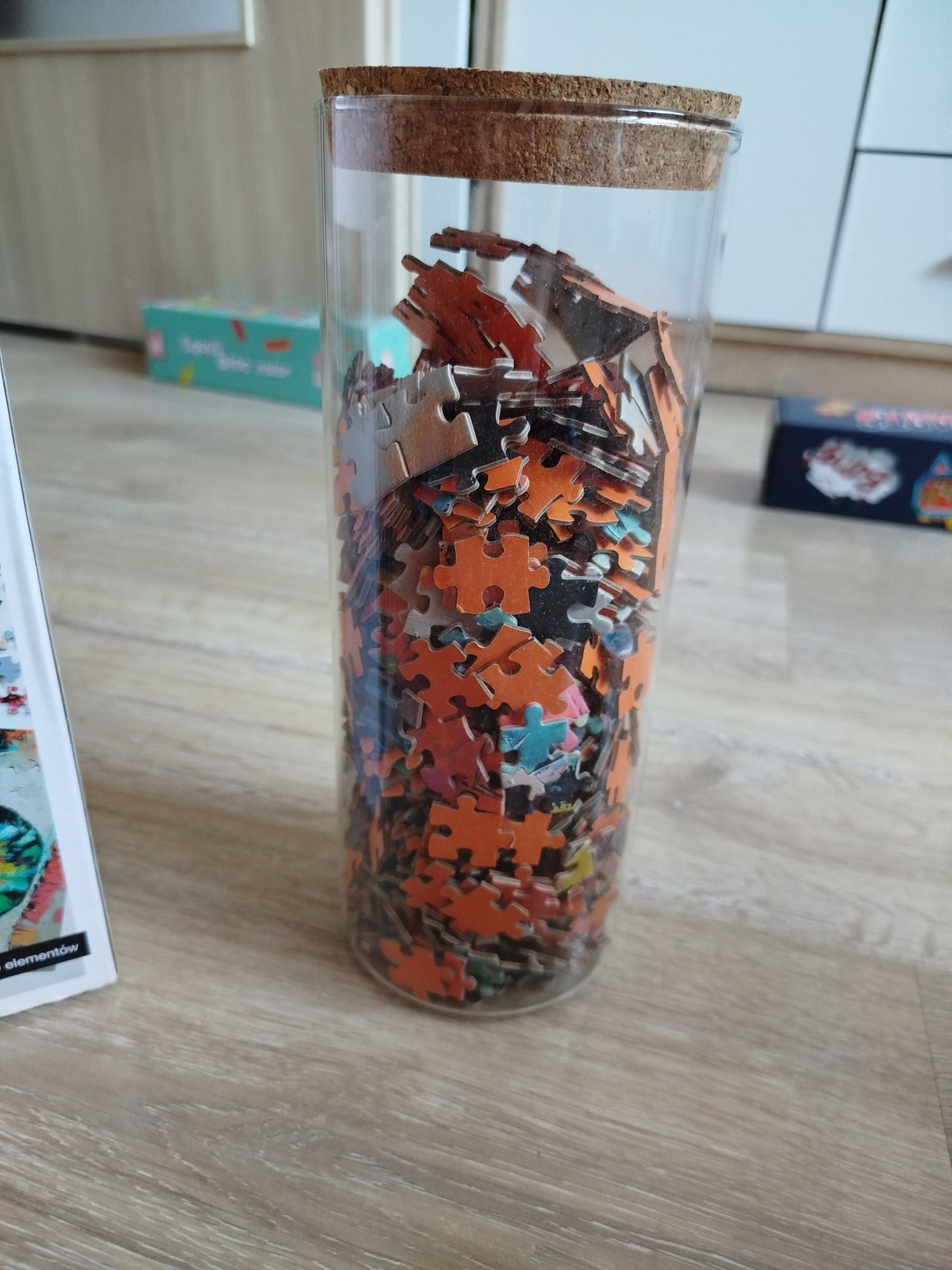 NOWE puzzle w słoiku. Oko.