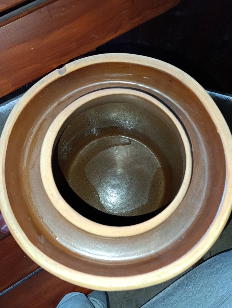 Garnek ceramiczny kamionkowy do kiszenia kapusty ogórkow