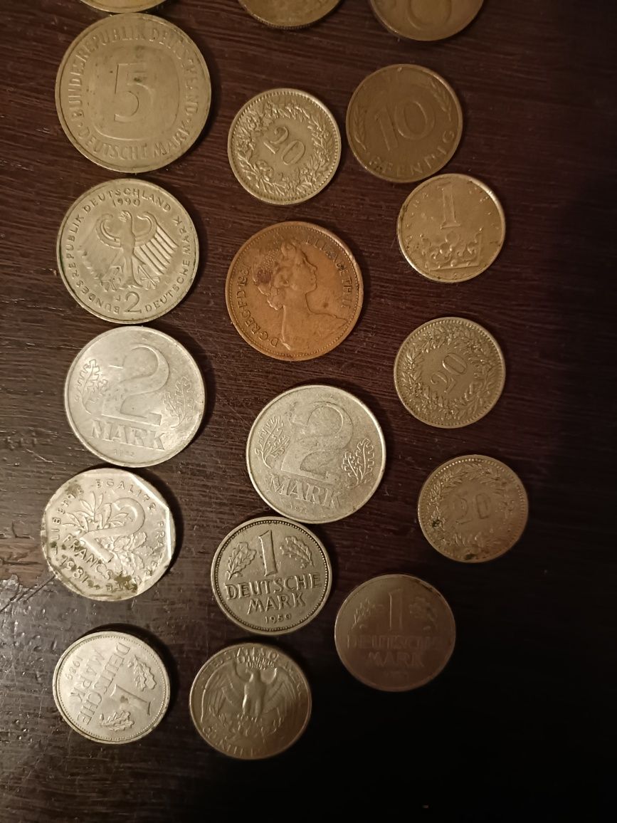 Stare polskie i niemieckie pieniadze