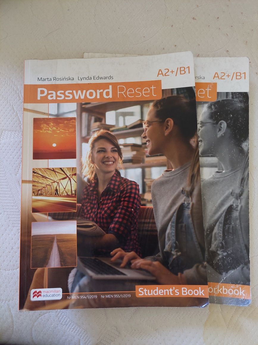 Password reset - podręcznik i ćwiczenia angielski A2+/B1