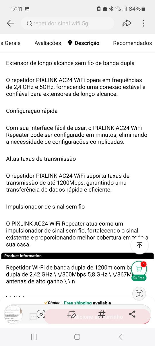 Repetidor de wifi