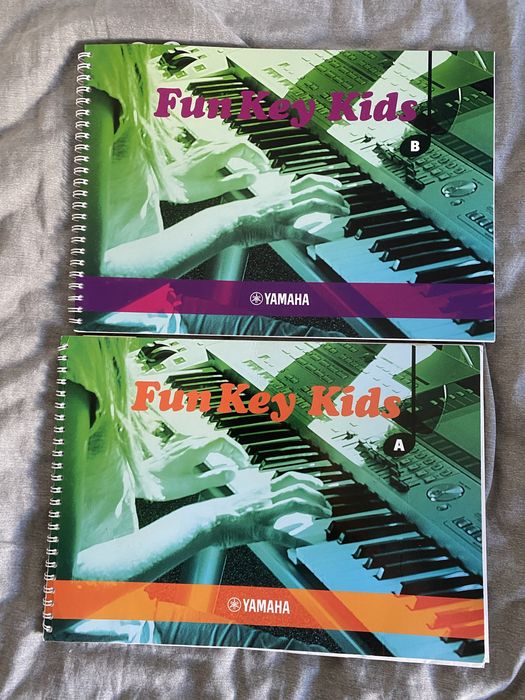 Ksiazki do nauki gry na keybordzie Yamaha Fun Key kida