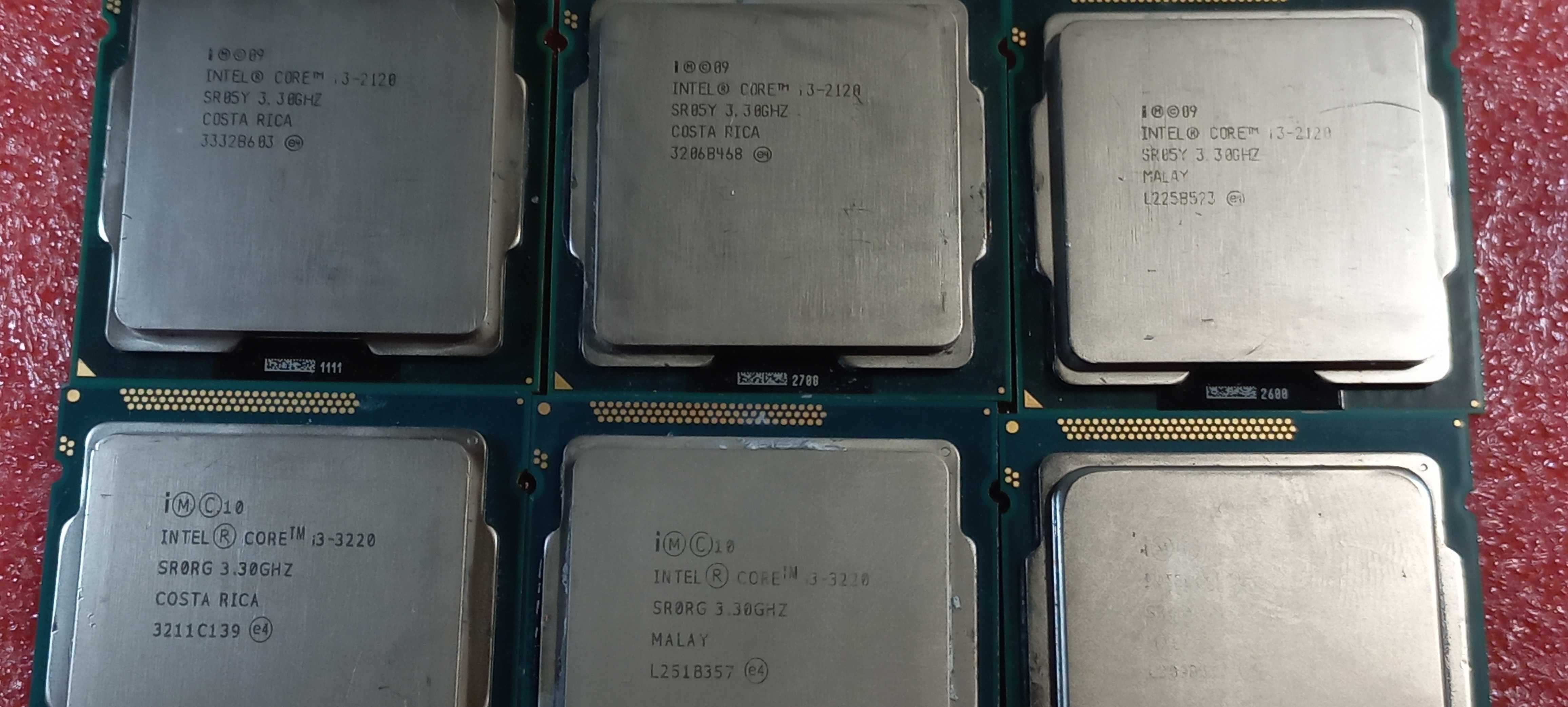 i5-2400 , Core i3-3240 3.40GHz Core i3-3220  Core i3-2120 S1155