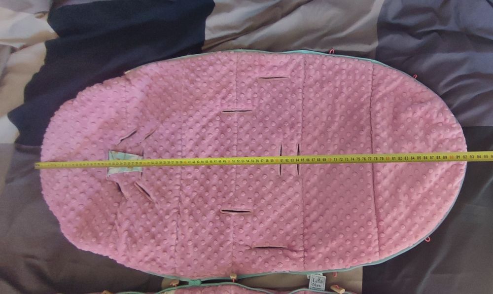 Śpiworek do spacerówki Lela Blanc